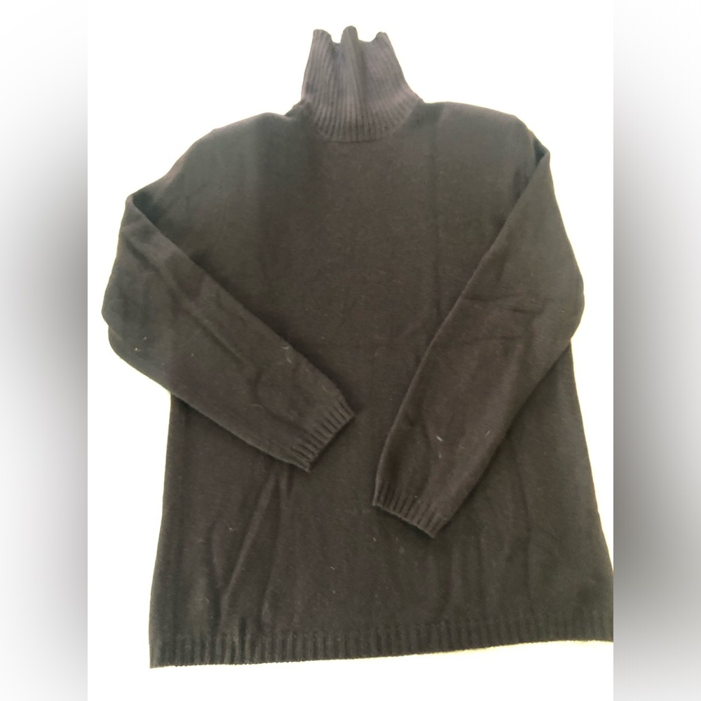 Brunello cucinelli cashmere turtleneck sweater shoulder pads EUC 1691 - Picture 14 of 14